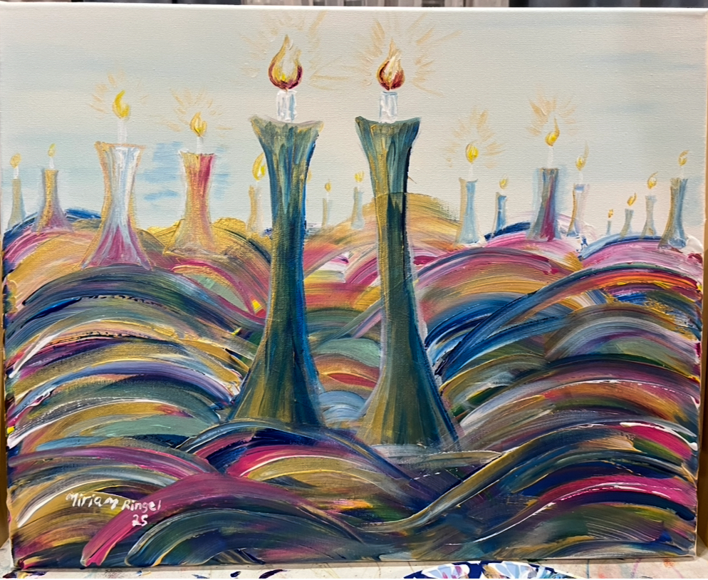 Candles in the Dessert